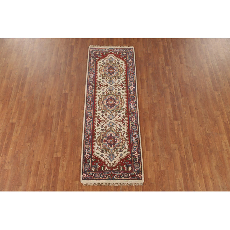 Tapis de couloir oriental géométrique 3x7