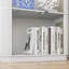 Vitrine moderne minimaliste à DEL 3 couleurs, incurvée et cannelée (paquet de 3)-1055368263