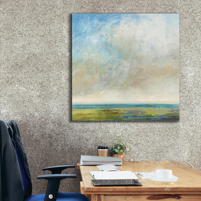 " East Hamptom " by Suzanne Nicoll, 37" H x 37" W x 1.5" D
