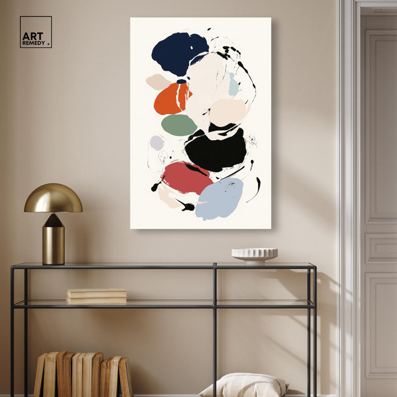Art mural moderne sur toile Dalio I , Toile tendue, H 36 po x l 24 po