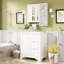 Meuble-lavabo 30 po avec lavabo, 3 tiroirs, tablettes réglables, autoportant avec miroir-65633265