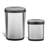 Nine Stars Steel Open Kitchen Trash Can - 13.2 Gallons