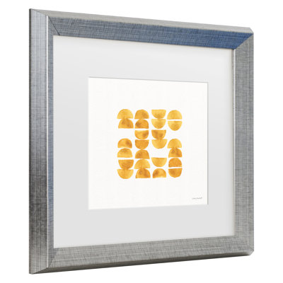«Happy Yellow 13» par Lisa Audit - reproduction d'art sur toile encadrée