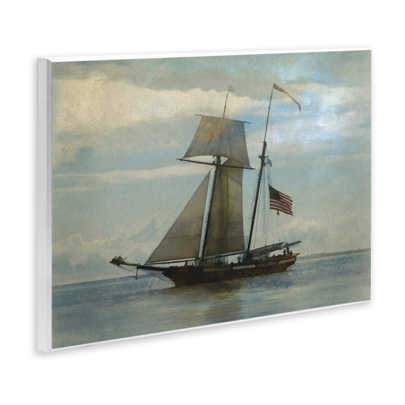  Art mural classique sur toile avec drapeau par Graffi *ee Studios, H 10 po x l 15 po