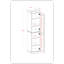 Garde-manger Palace 100% bois massif 16,5 po avec portes Shaker et tablettes réglables Palace Imports-1775053386