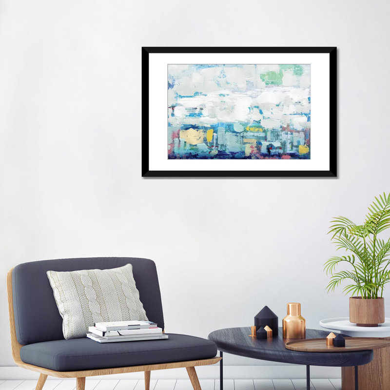 « forever », impression sur toile, H 18 po x l 26 po x P 1,5 po, Toile avec cadre noir, Pas de tapis