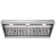Akicon 48" 1200 CFM Ducted Insert Range Hood with 4-Speed Fan, 3 Led Lights, Baffle Filter
