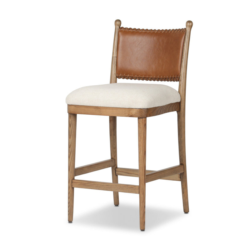 Bella Upholstered Stool, Counter Stool (27" Seat Height)