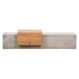 Monolith Outdoor Dining Bench
