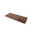 Ava Handmade Viscose Silky Solid Soft Dark Brown Rug-60827337
