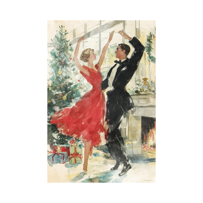 Christmas Waltz, 45.72 cm H x 30.48 cm W x 1.905 cm D, Does Not Apply