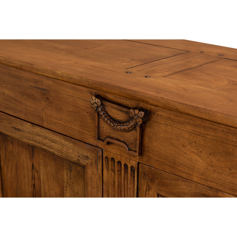 Carreiro 79'' W Solid Wood Sideboard, Fruitwood