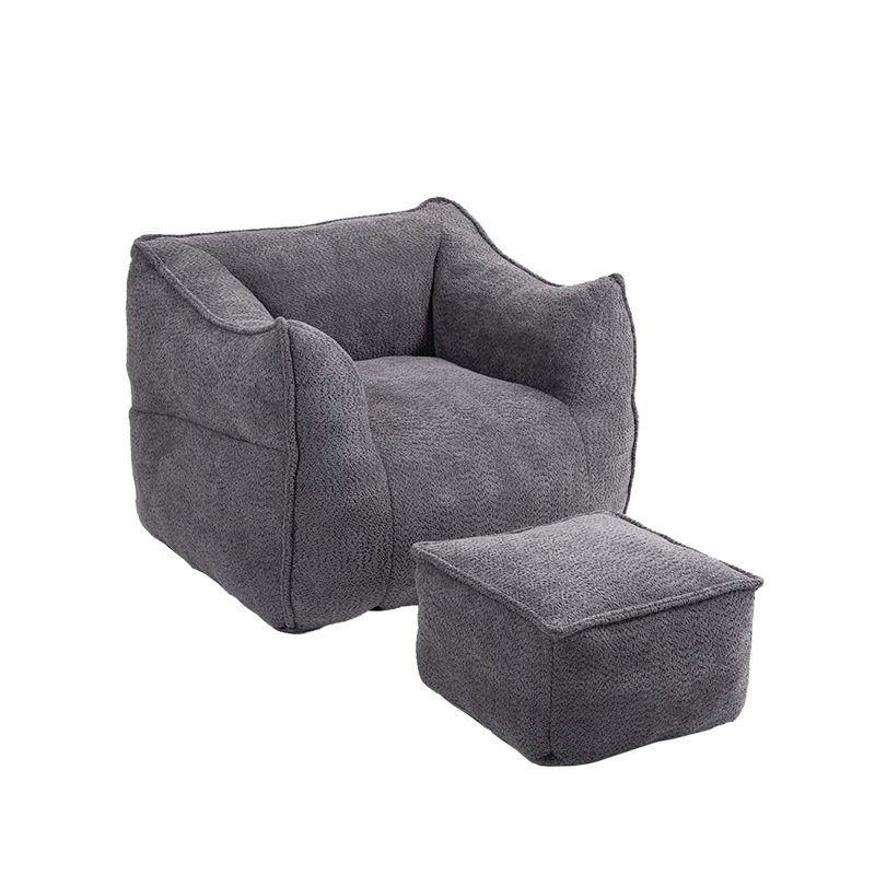 Fauteuil à billes Comfort Lounger, Gris foncé