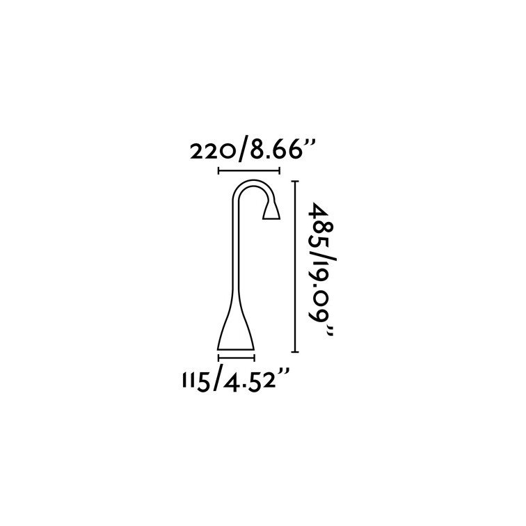 Desk Lamp, White