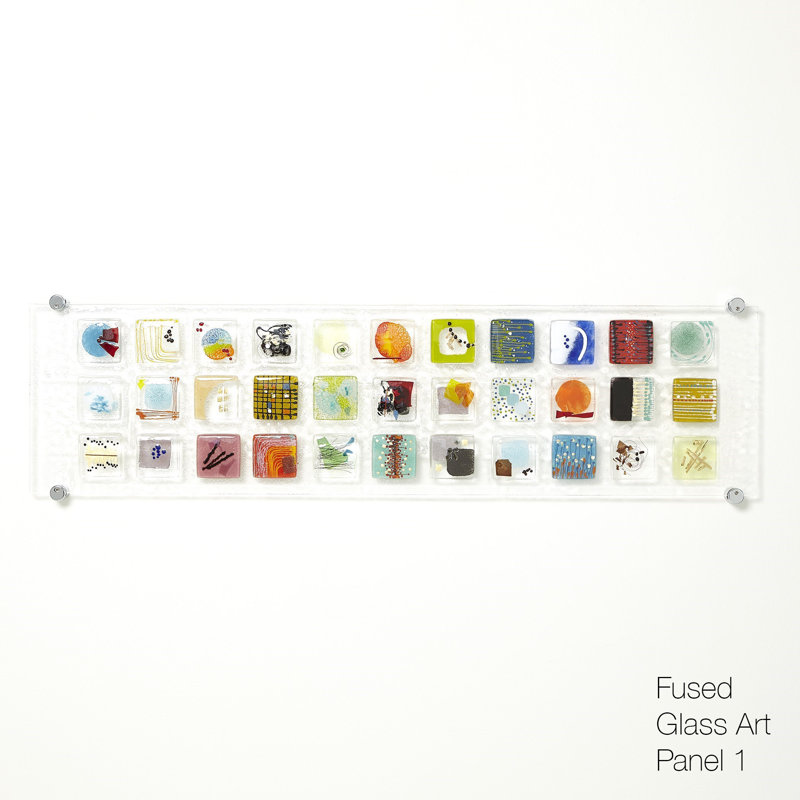 Fused Glass Art Panel 1