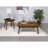 Square Wooden Side End Table