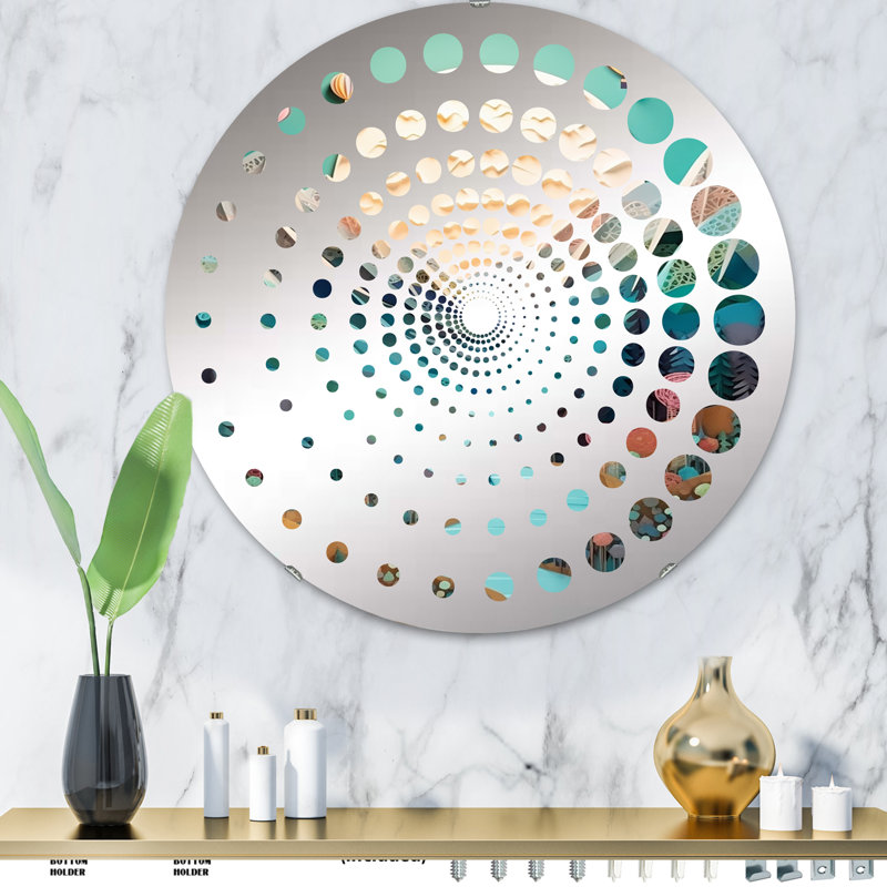 Jaequan Circle Mirror, 31.4" x 31.4"