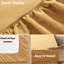 Super Soft Microfiber Fitted Sheet – 25cm Deep Pocket, Brushed Finish-119208565-119208574