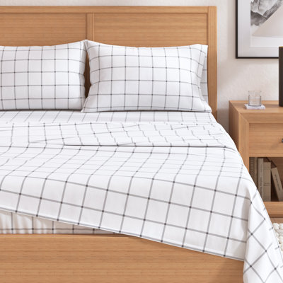 Ensemble de draps 100% flanelle de coton