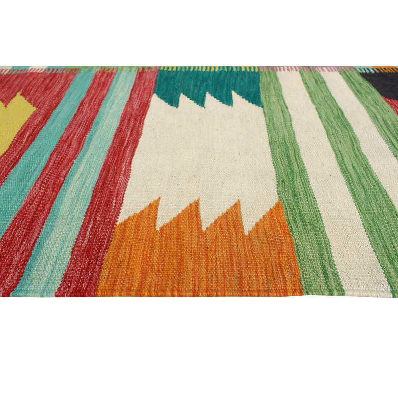 Modern Flatweave Manar Ivory Rug
