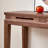 Modern simple rectangular brown console table-852275363
