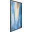 Artistas Blue Framed Painting