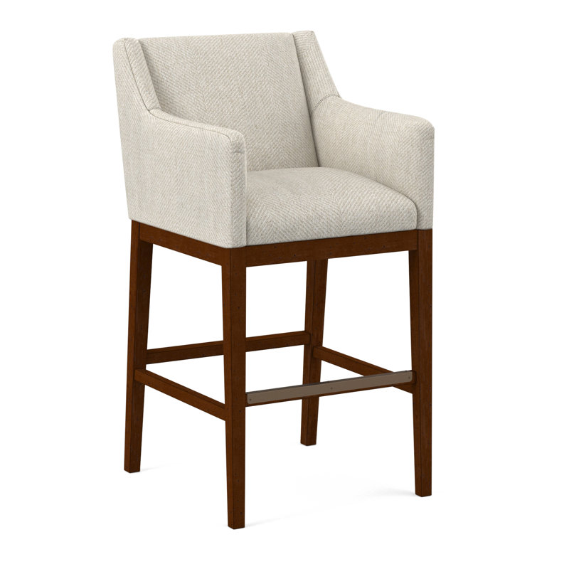 Upholstered Stool, 61363-89, Black