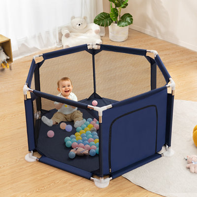 49" Baby Playpen Playard Indoor and Outdoor Kids Toddler Activity Center