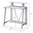 Writing Desk With Upper Shelf(Desk)-189390102