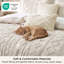 Ensemble d'édredon touffeté très grand de style californien Bedure - motif géométrique beige, broderie maison de campagne, ensemble de literie 5 pièces doux, toutes saisons-125465504-125465505