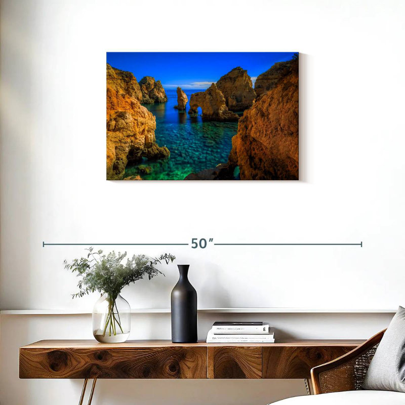 Gillard Cliffs At Ponta Da Piedade, 20" H x 30" W