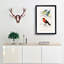 Bird Illustrations PL. 3B by Charles D' Orbigny - Single Picture Frame Painting-55457124-55457122