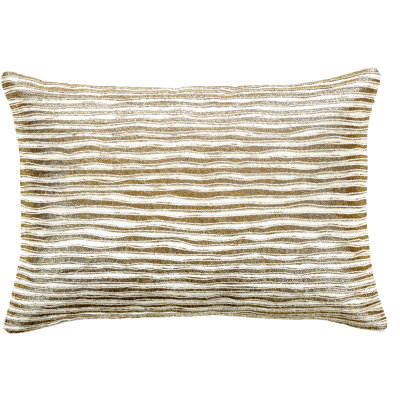 Teramo Applique Feather Down Fill Throw Pillow Cover & Insert