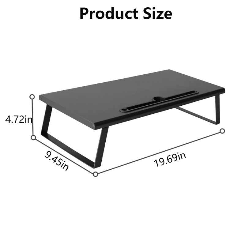 Desktop Monitor Bracket, Noir