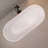 67" Freestanding Solid Surface Soaking Bathtub