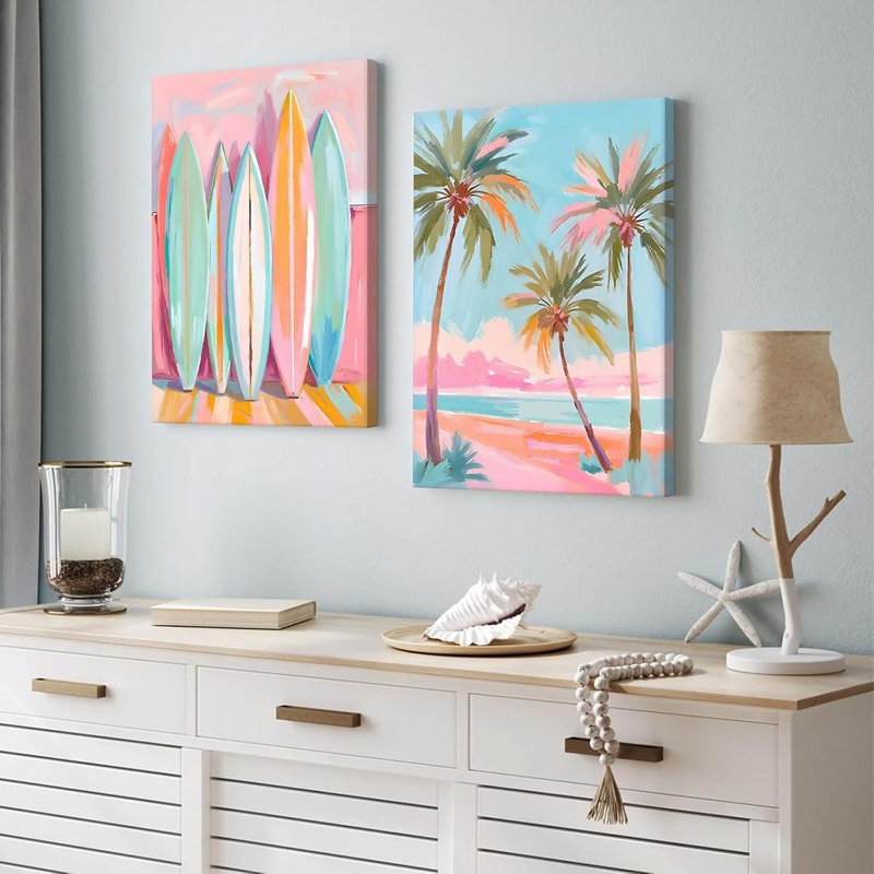 2 Piece Wrapped Canvas Print
