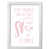 White Grain Frame