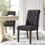 Chaise d'appoint rembourrée et capitonnée Ameriga-501825898-510417686
