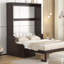 Grand lit escamotable mural avec coussin-809805462