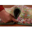 Tapis décoratif vert Kazak