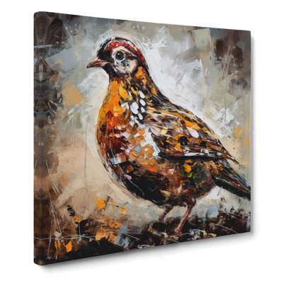 Partridge Palette Knife No.1 - No Frame Print