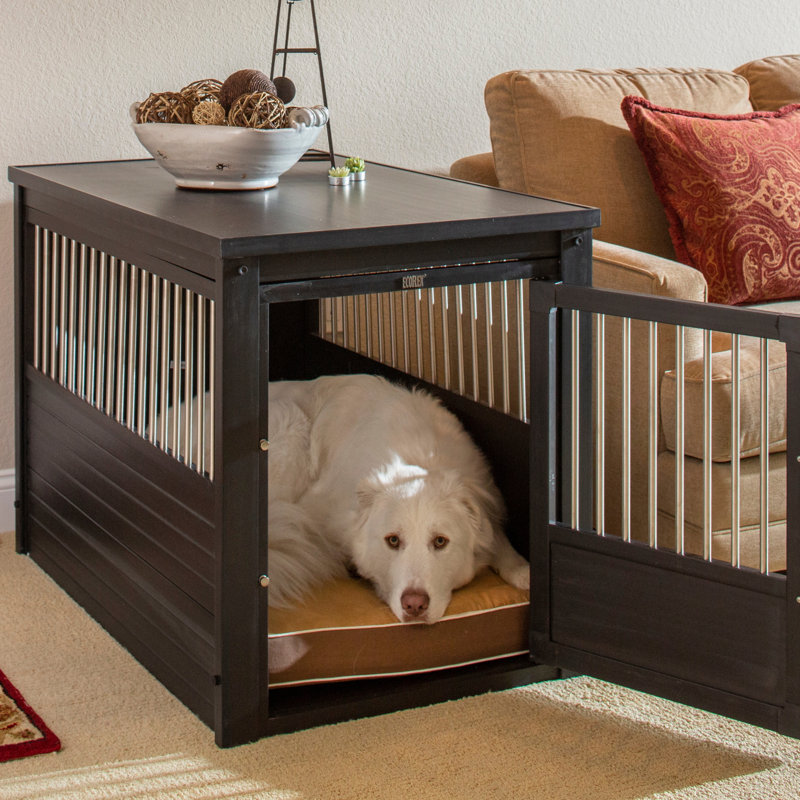 Caisse pour chien Southwick ECOFLEX, Espresso, Très grande (H 30,9 po x l 27,6 po x P 42,5 po)