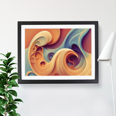 Beautiful Coral Reef Vol.3 Abstract 1 Piece Single Picture Frame Wall Art