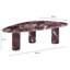 Grande table basse rouge Colet Levanto
