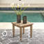 Table de bout en bois massif Gundrath