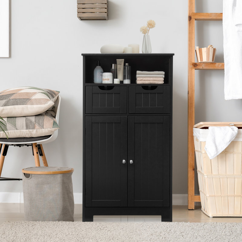 Aloysious Bathroom Cabinet, Black