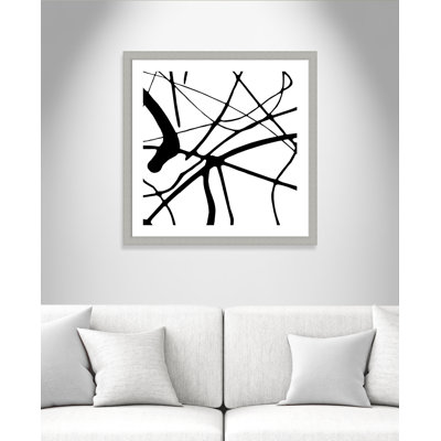 Intersection I - peinture encadrée
