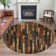 Premium Machine Washable Kumbhar AMF1301 Stripes Rug