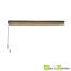 Dakota Fields 2.95cm W x 2cm D Metal Cover Retractable Patio Awning-514378244