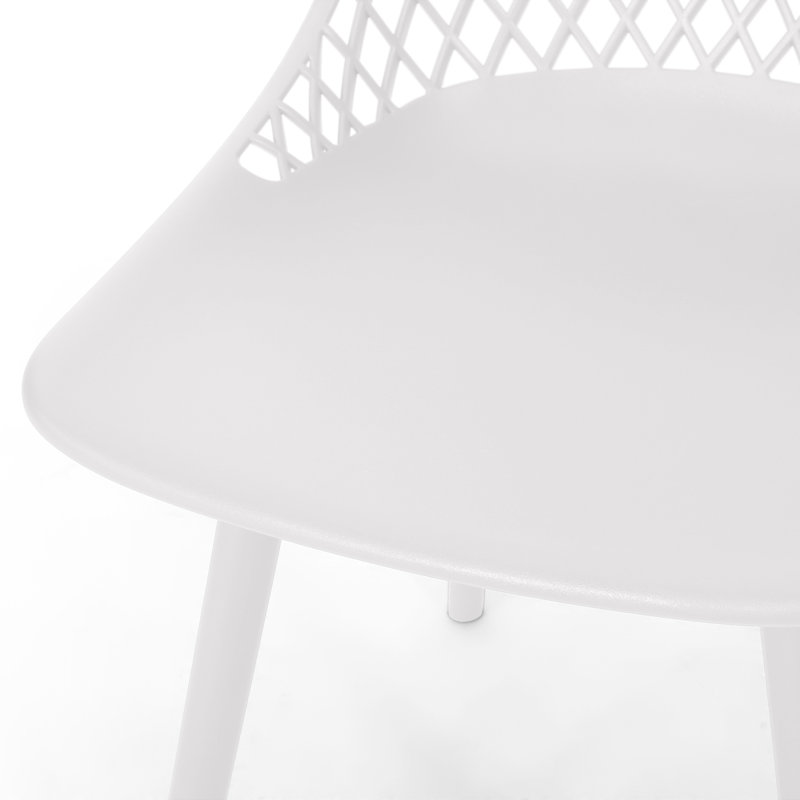 CHAISE LILY, Blanc